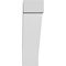 Ekena Millwork 5-in. W x 14-in. D x 18-in. H Burlington Architectural Grade PVC Knee Brace BRCP05X14X18BUR - alternate 6